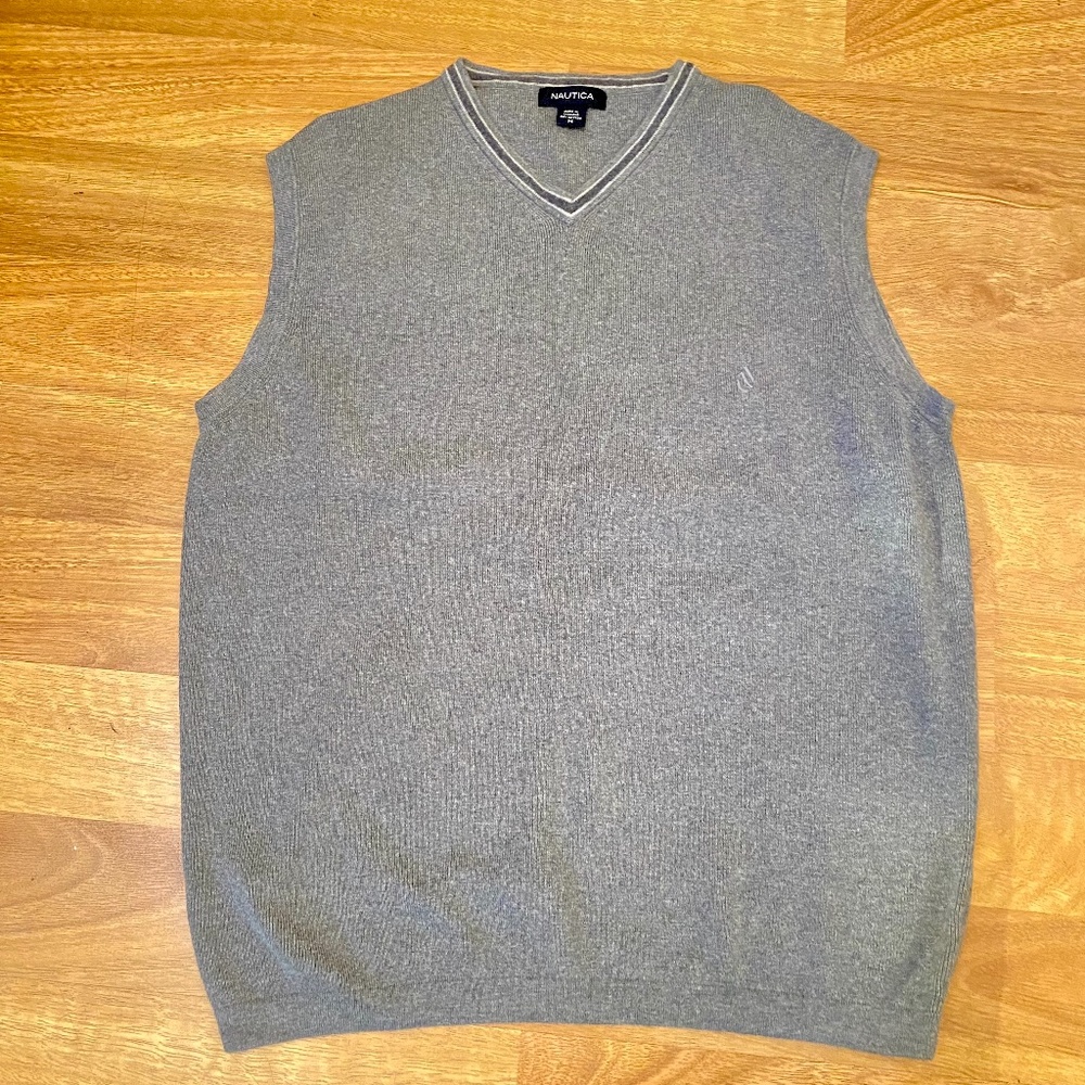 Nautica V-Neck Sweater Vest